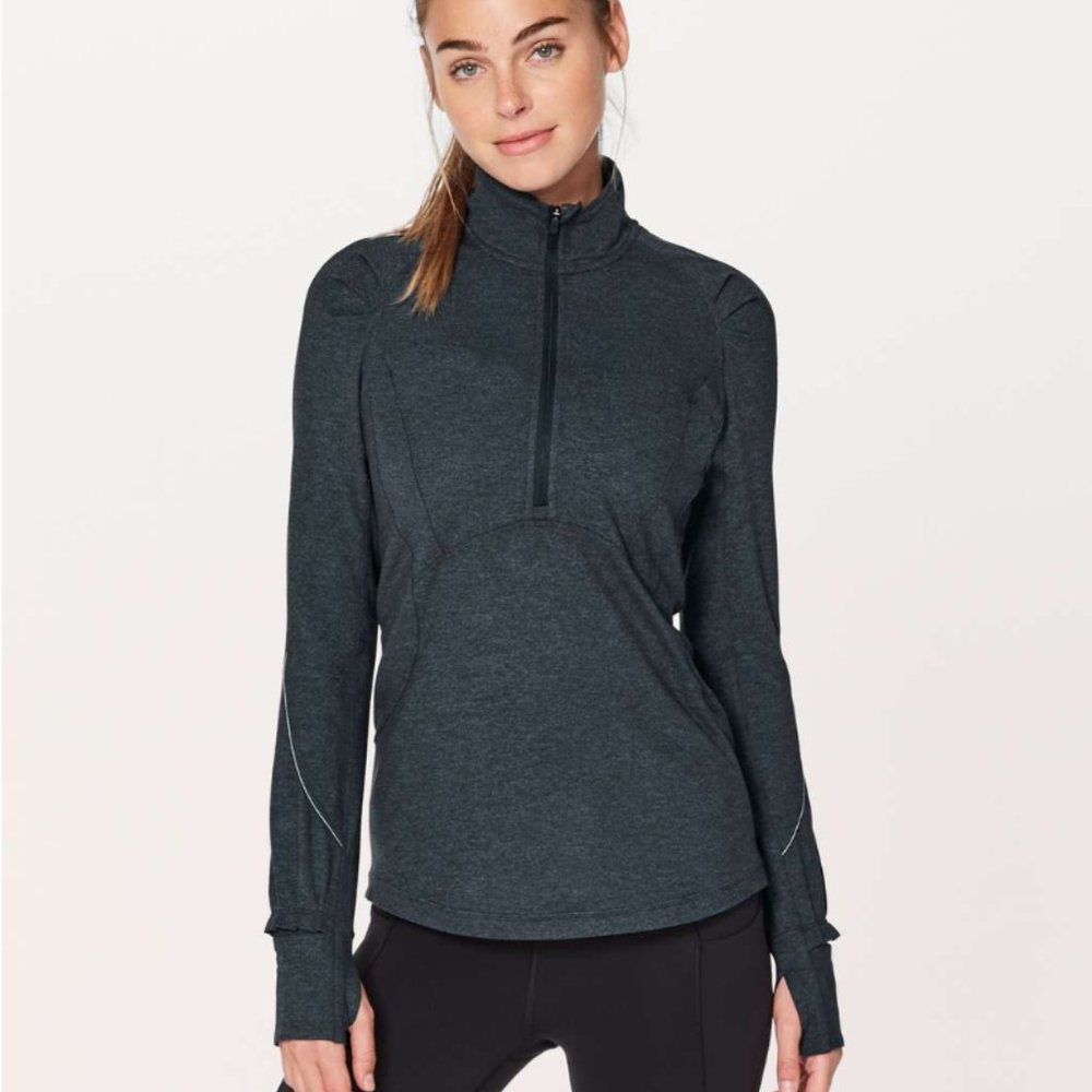 Lululemon Extra Mile 1/2 Zip (Size 10)